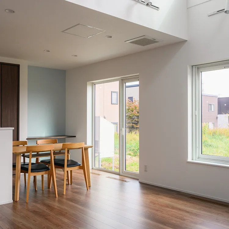 高気密・高断熱で、冬も夏も快適な住まい